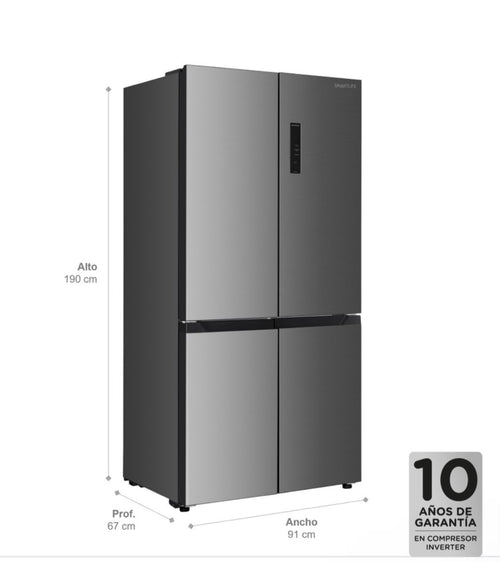 Heladera Smartlife 630L No Frost Multizone - Motor Inverter