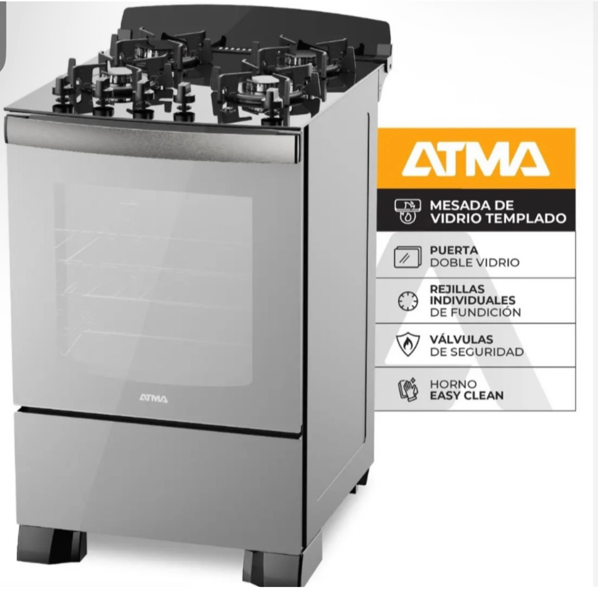 Cocina ATMA Multi Gas 56 cm