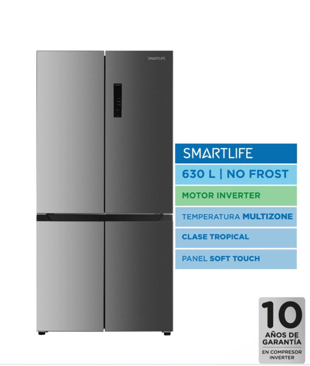 Heladera Smartlife 630L No Frost Multizone - Motor Inverter